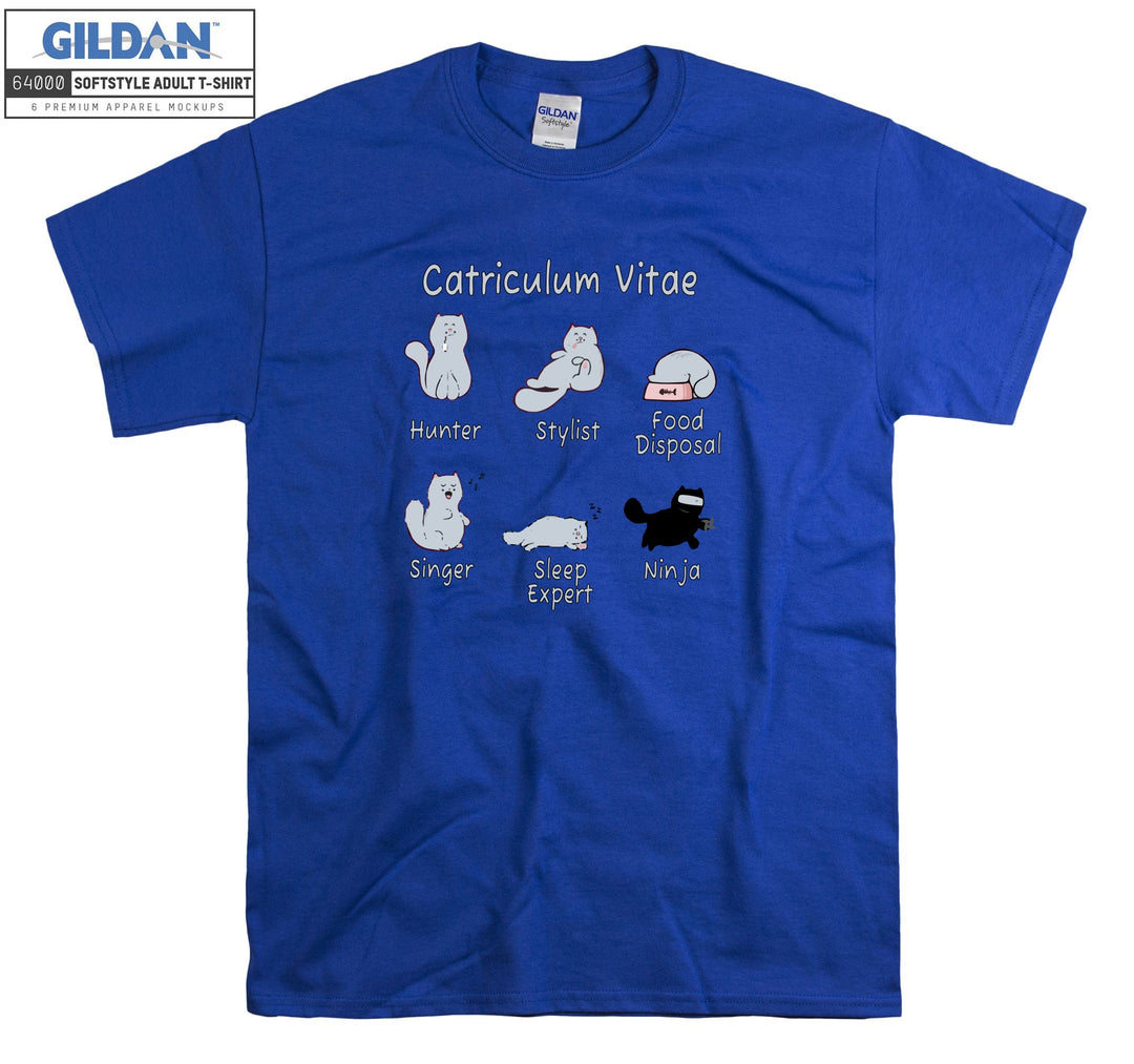 Catriculum Vitae Hunter Stylist Ninja T-shirt