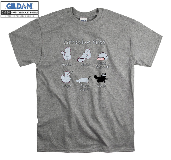 Catriculum Vitae Hunter Stylist Ninja T-shirt