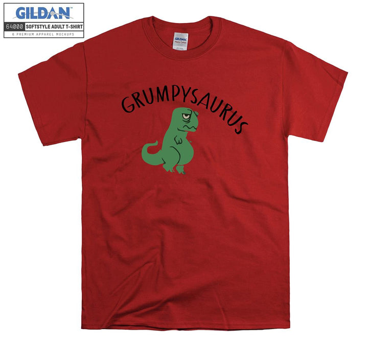 Grumpysaurus Funny cartoon character T-shirt