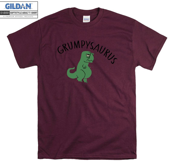 Grumpysaurus Funny cartoon character T-shirt