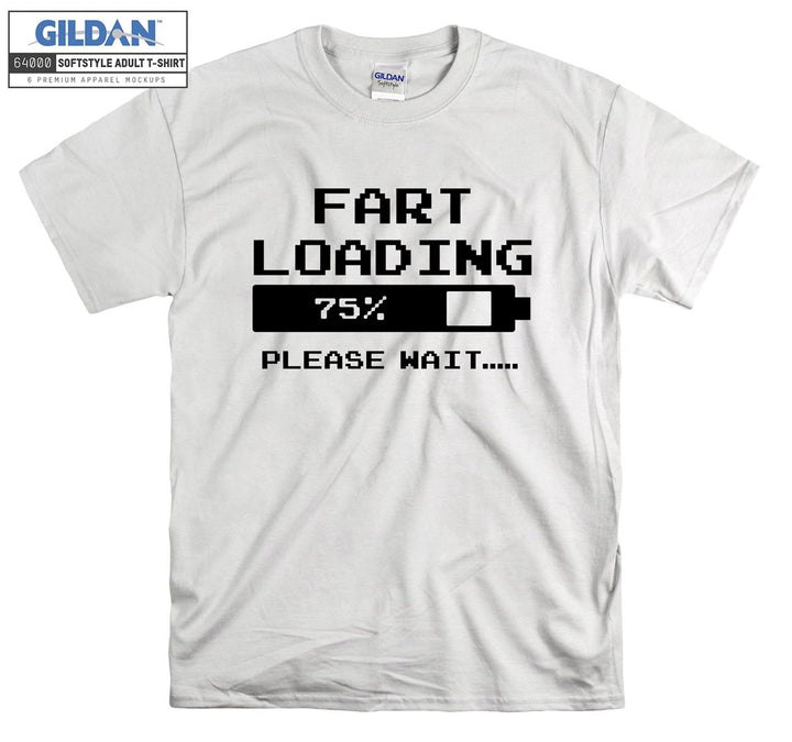 Fart loading please wait T-shirt