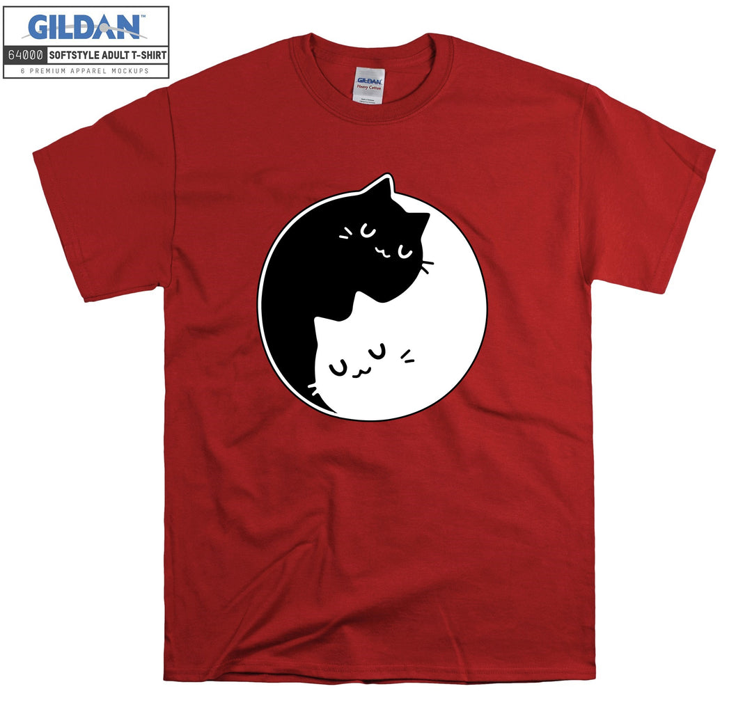 Yin and Yang Yinyang Yin-Yang Cute T-shirt