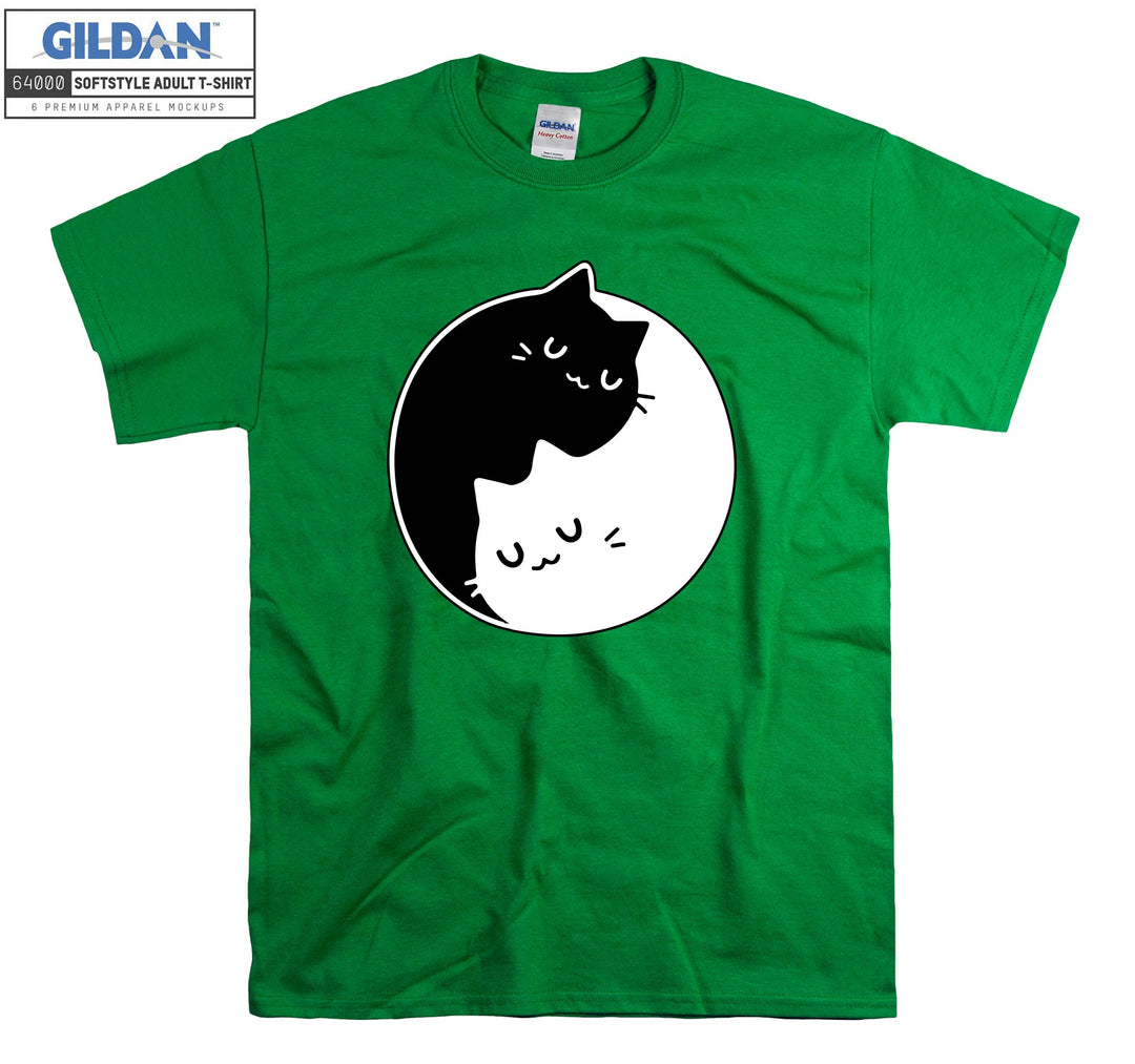 Yin and Yang Yinyang Yin-Yang Cute T-shirt