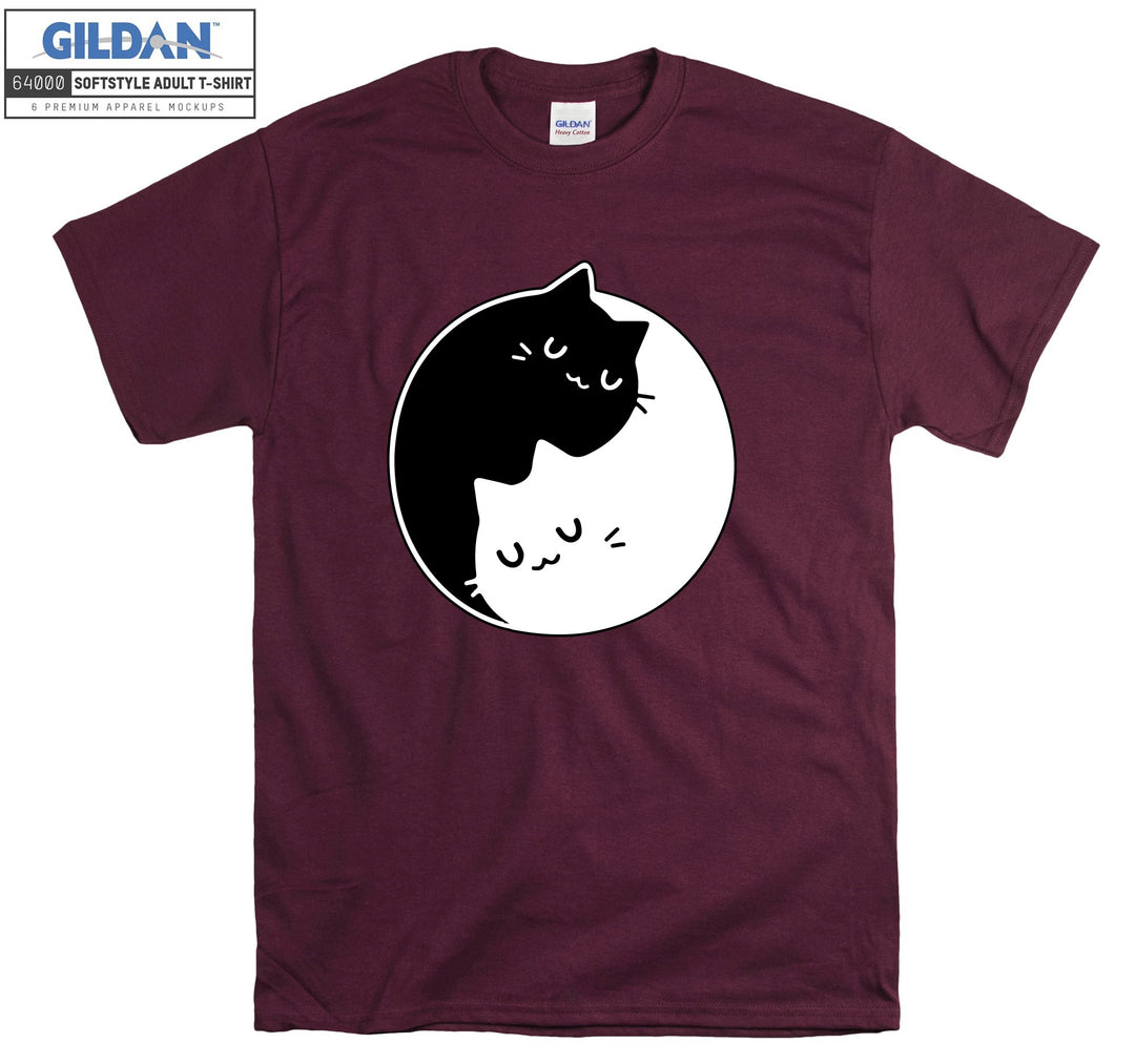 Yin and Yang Yinyang Yin-Yang Cute T-shirt