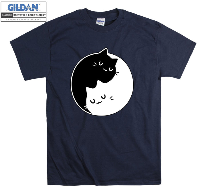 Yin and Yang Yinyang Yin-Yang Cute T-shirt