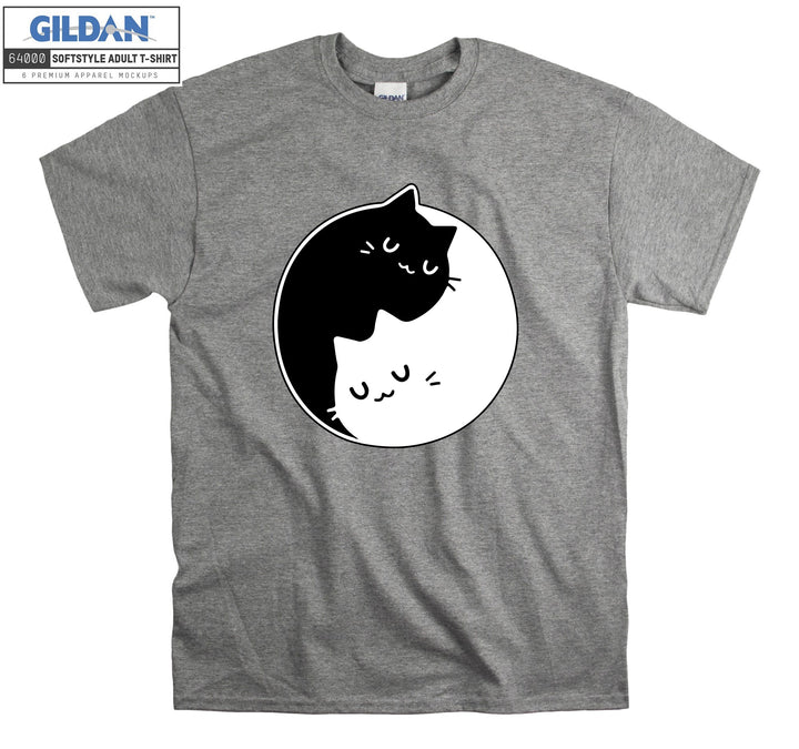 Yin and Yang Yinyang Yin-Yang Cute T-shirt