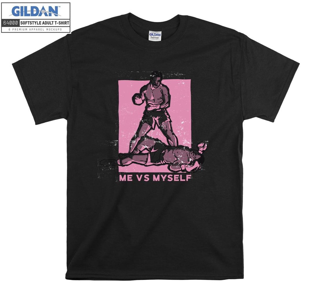 Pink Me vs Myself Figure T-shirt