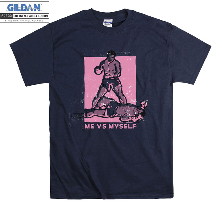 Pink Me vs Myself Figure T-shirt