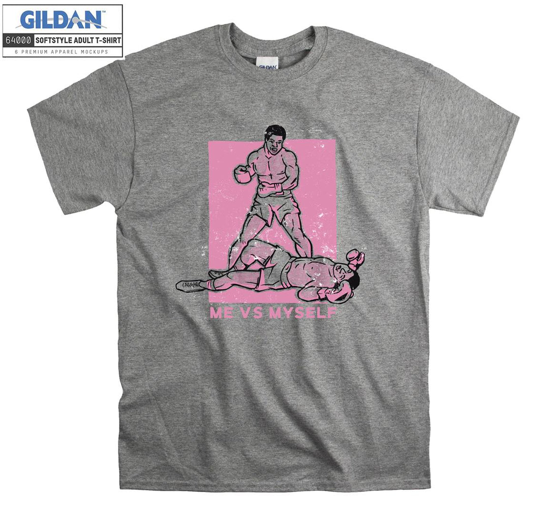 Pink Me vs Myself Figure T-shirt