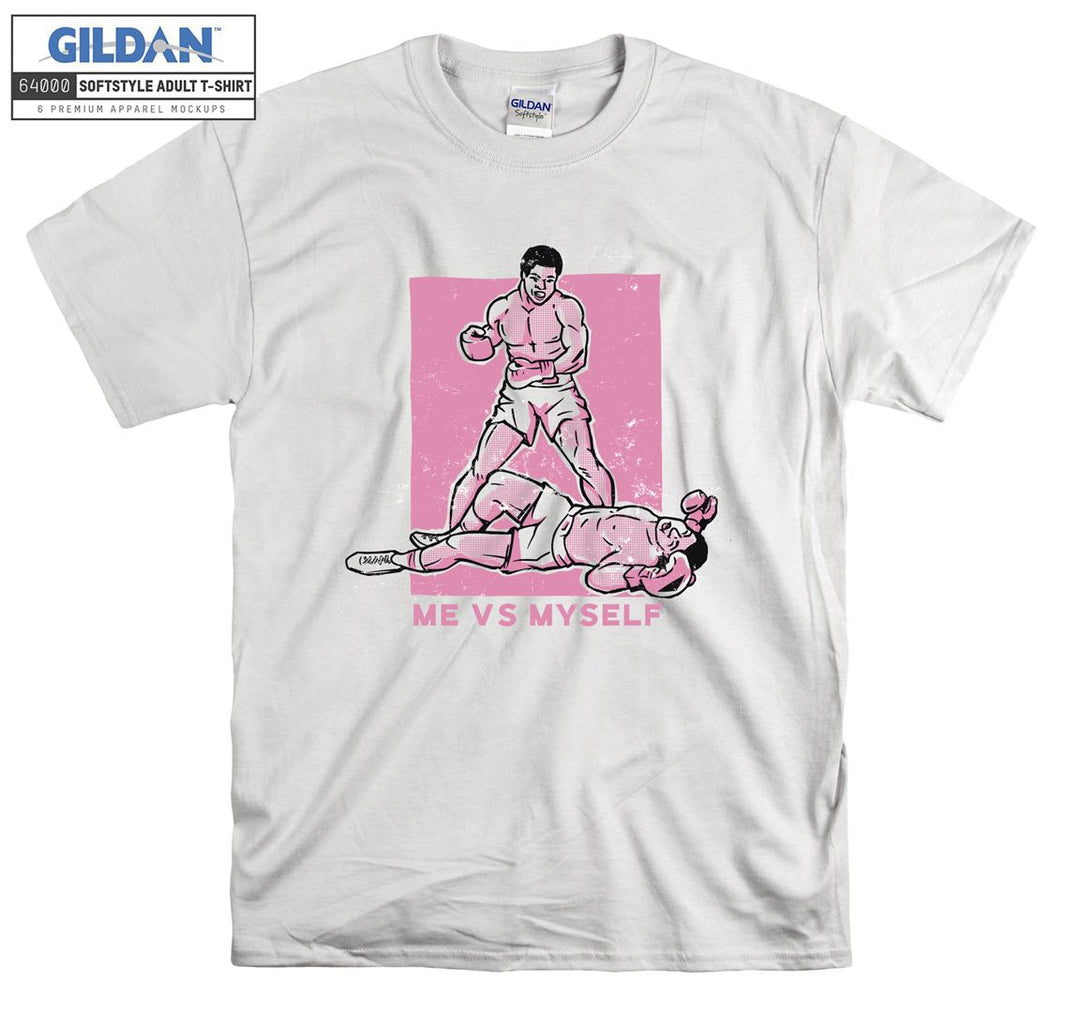 Pink Me vs Myself Figure T-shirt