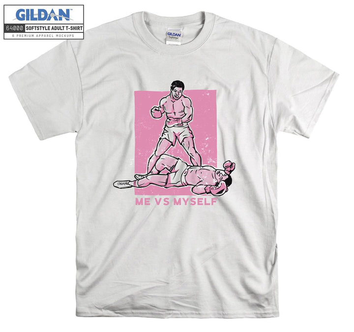 Pink Me vs Myself Figure T-shirt