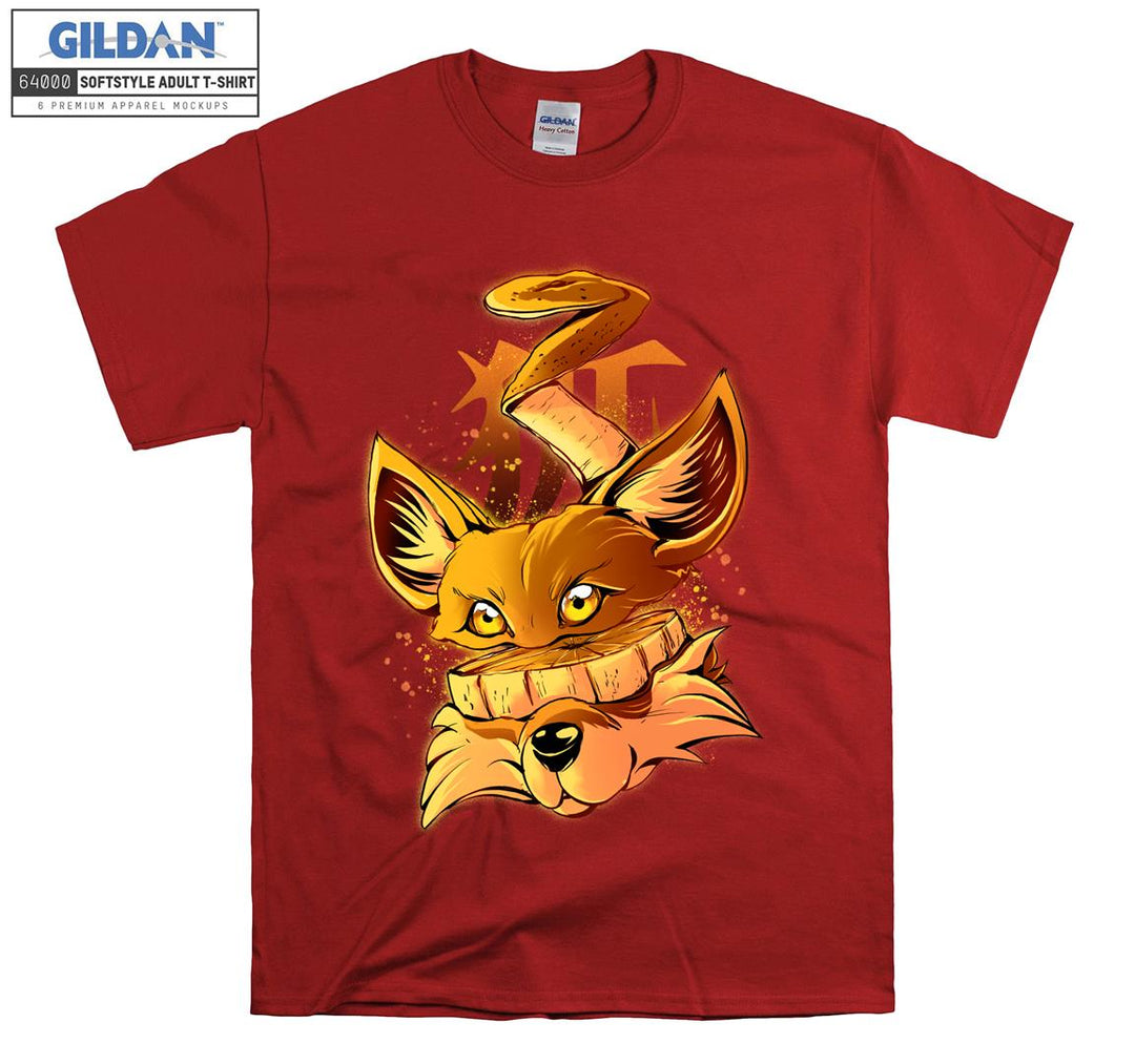 Golden Fox Serious Eyes T-shirt