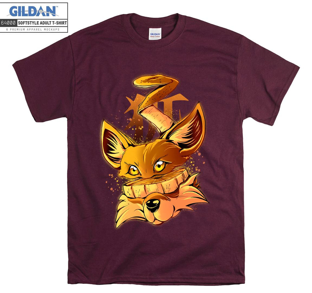 Golden Fox Serious Eyes T-shirt