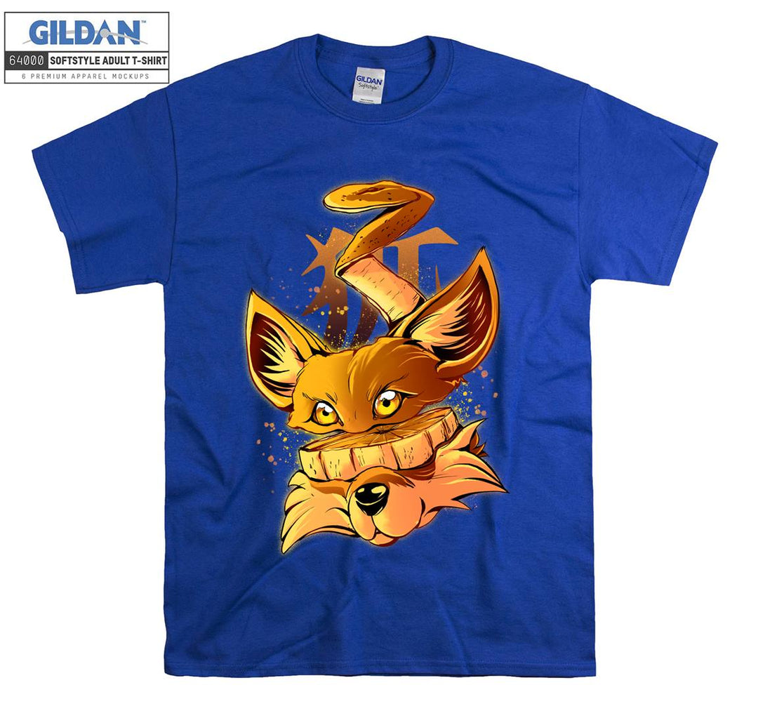 Golden Fox Serious Eyes T-shirt