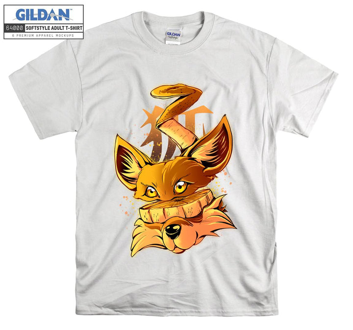 Golden Fox Serious Eyes T-shirt