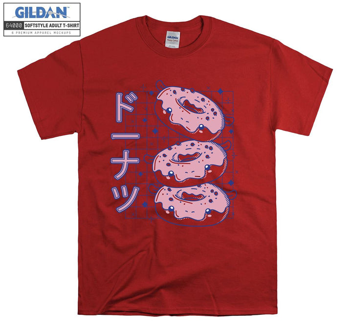 Cute Donuts Figure T-shirt