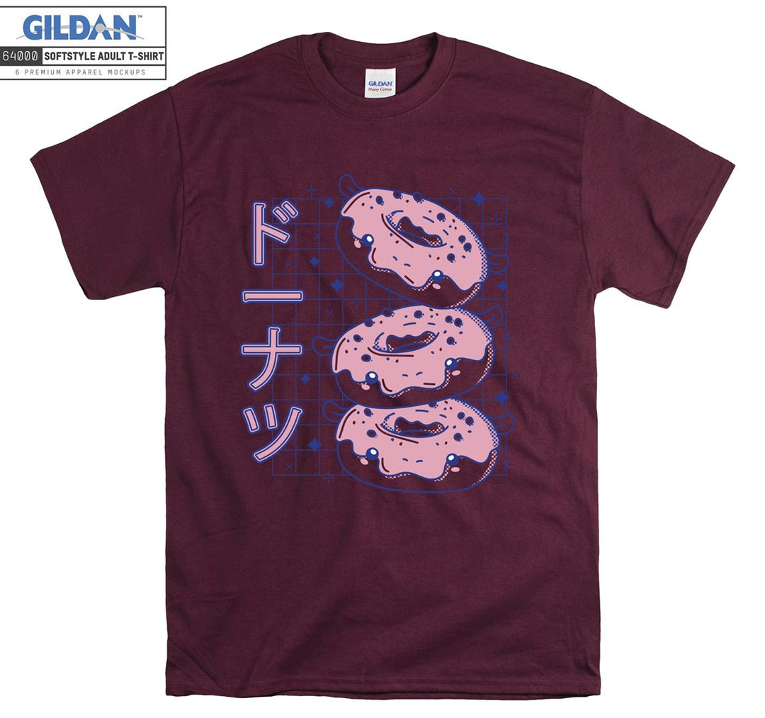 Cute Donuts Figure T-shirt