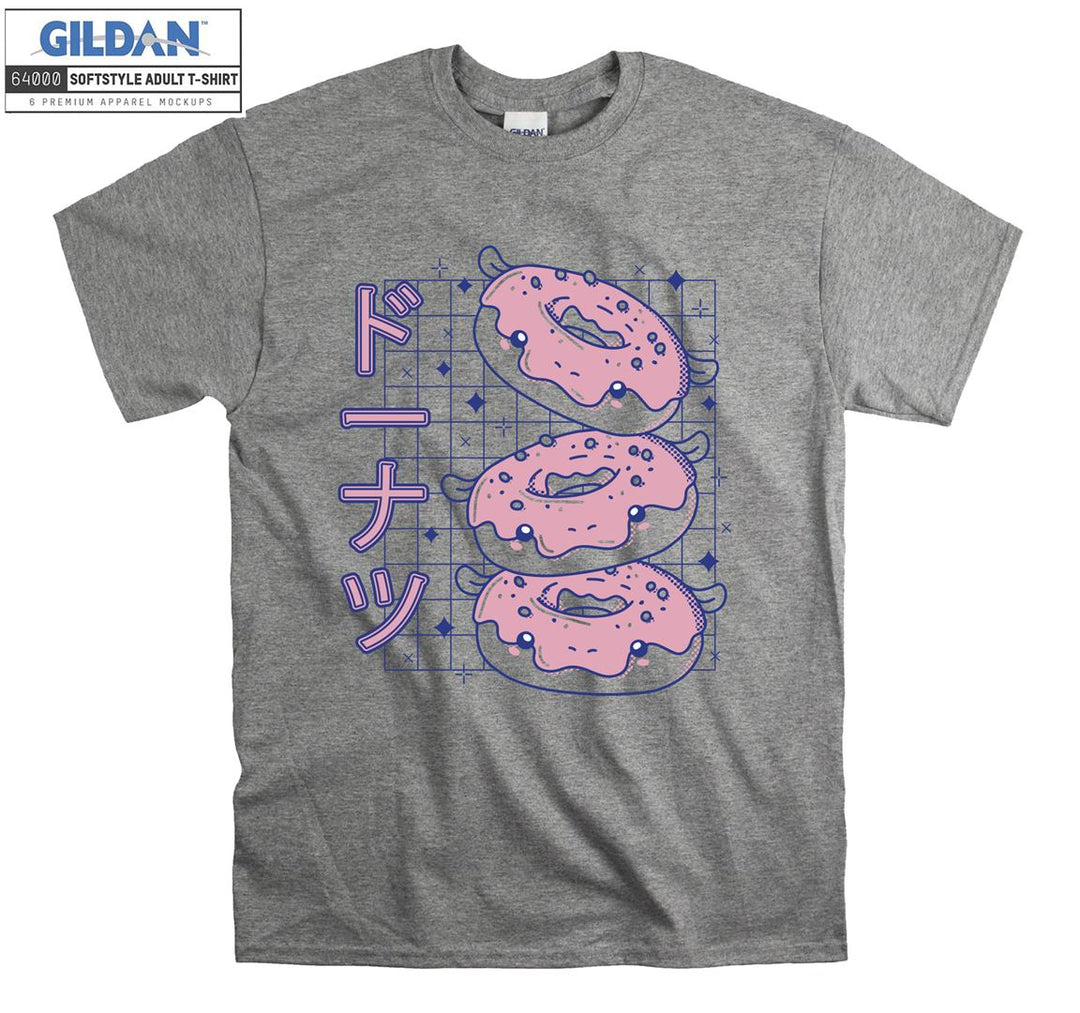 Cute Donuts Figure T-shirt