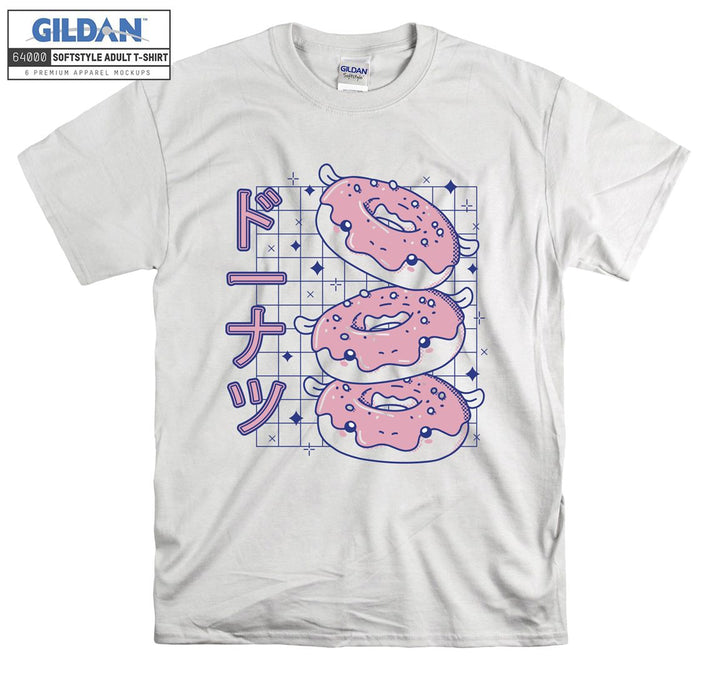 Cute Donuts Figure T-shirt