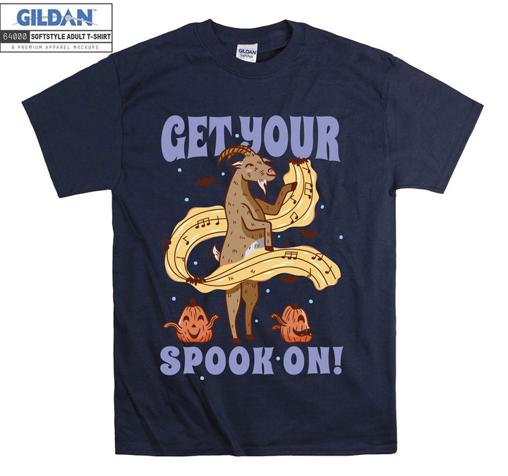 Get Your Spook On Brown Goat T-shirt