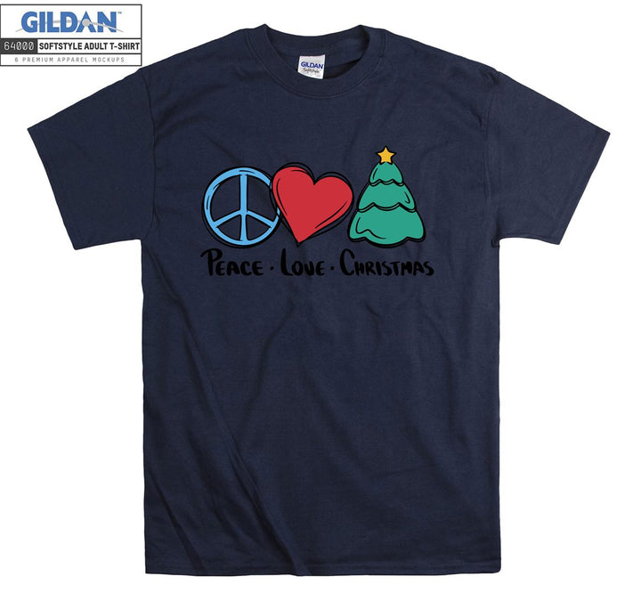 Christmas peace love christmas T-shirt