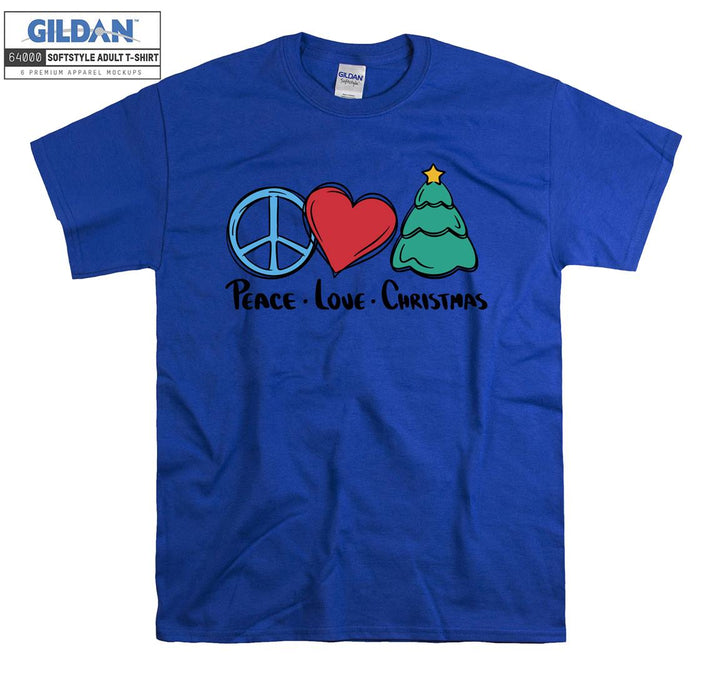 Christmas peace love christmas T-shirt