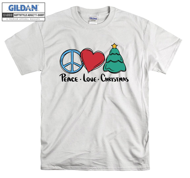 Christmas peace love christmas T-shirt