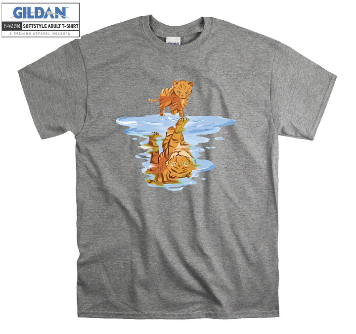 Cat And Tiger T-shirt
