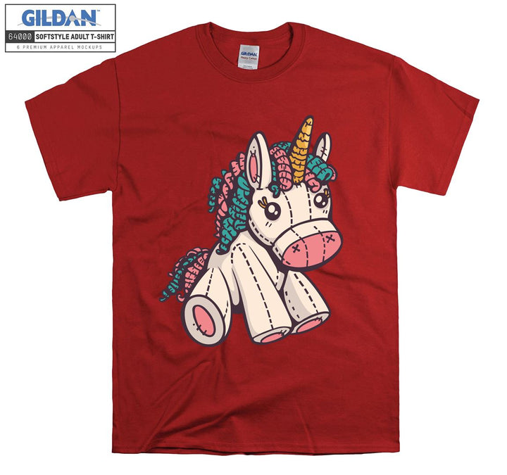 Toy Pink Unicorn Sitting T-shirt