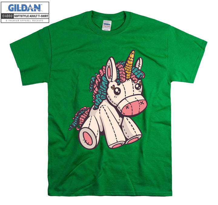 Toy Pink Unicorn Sitting T-shirt