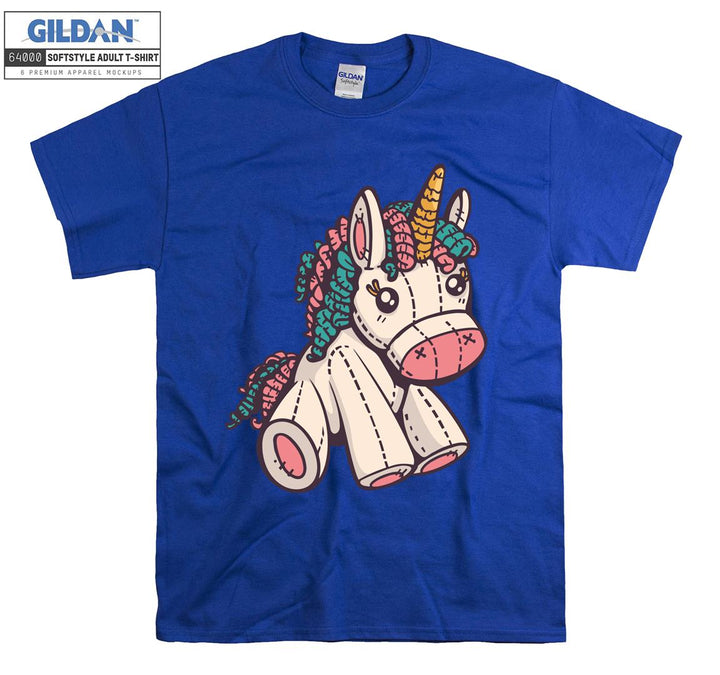 Toy Pink Unicorn Sitting T-shirt