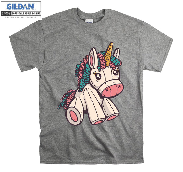 Toy Pink Unicorn Sitting T-shirt