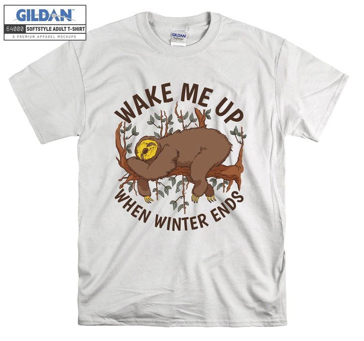 Wake Me Up When Winter Ends T-shirt