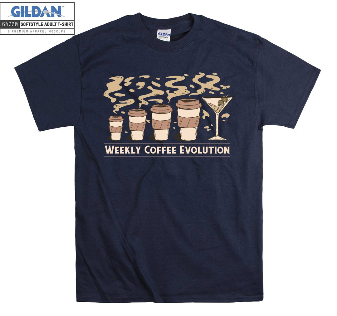 Weekly Coffee Evolution T-shirt