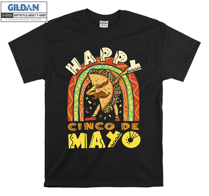 Happy  cinco de mayo funny figure T-shirt