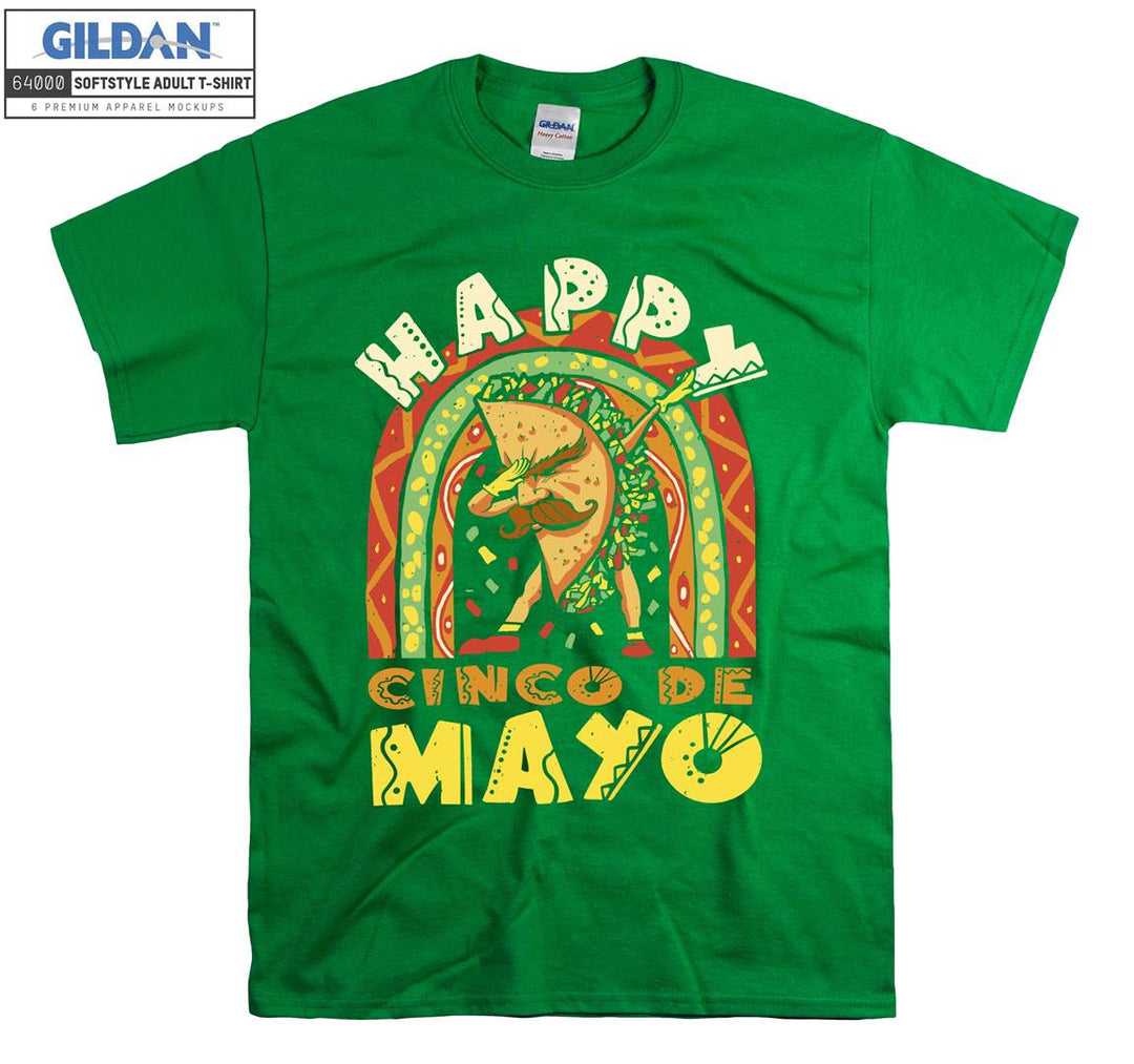 Happy  cinco de mayo funny figure T-shirt