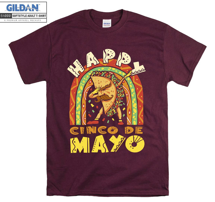 Happy  cinco de mayo funny figure T-shirt