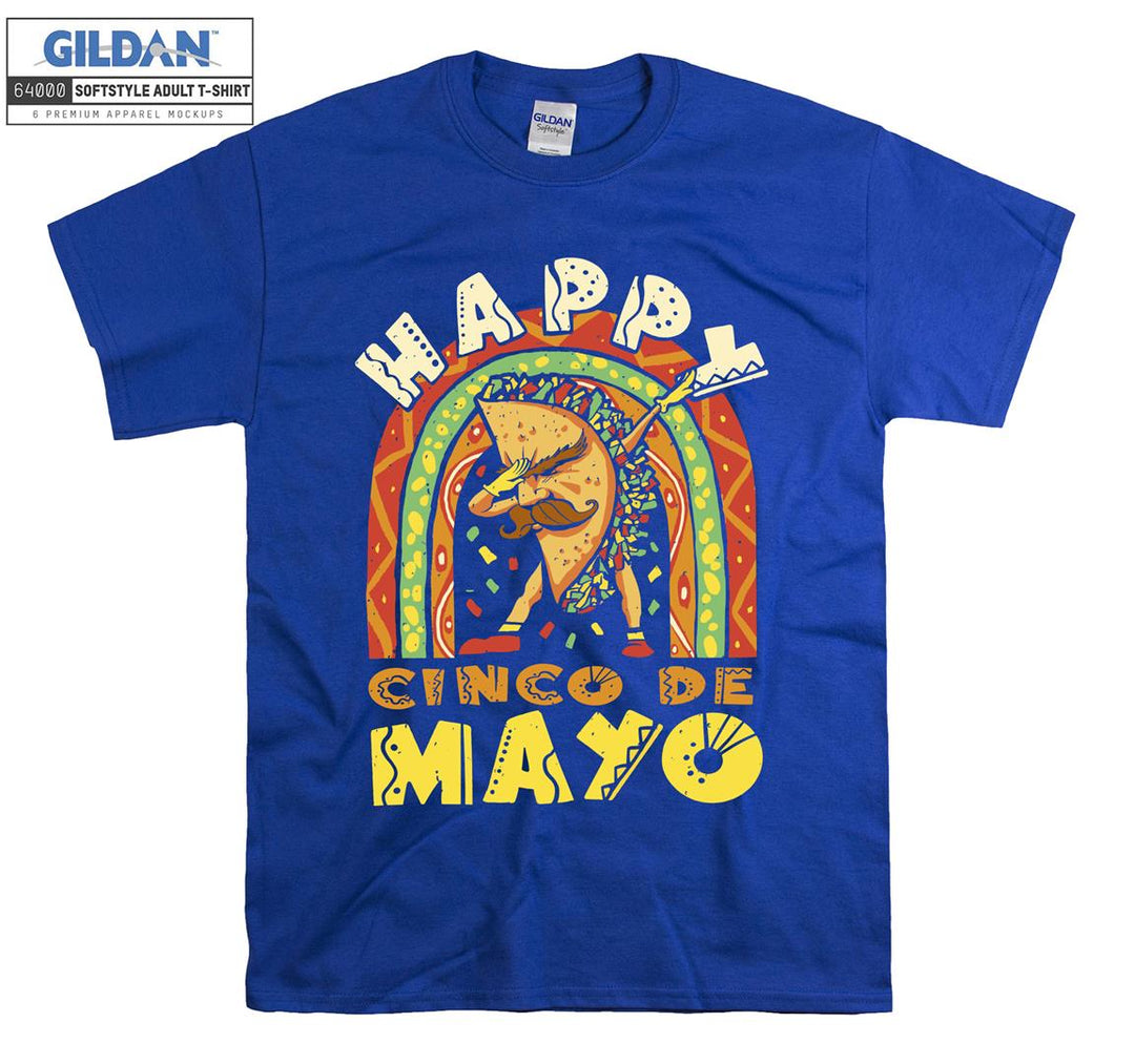 Happy  cinco de mayo funny figure T-shirt