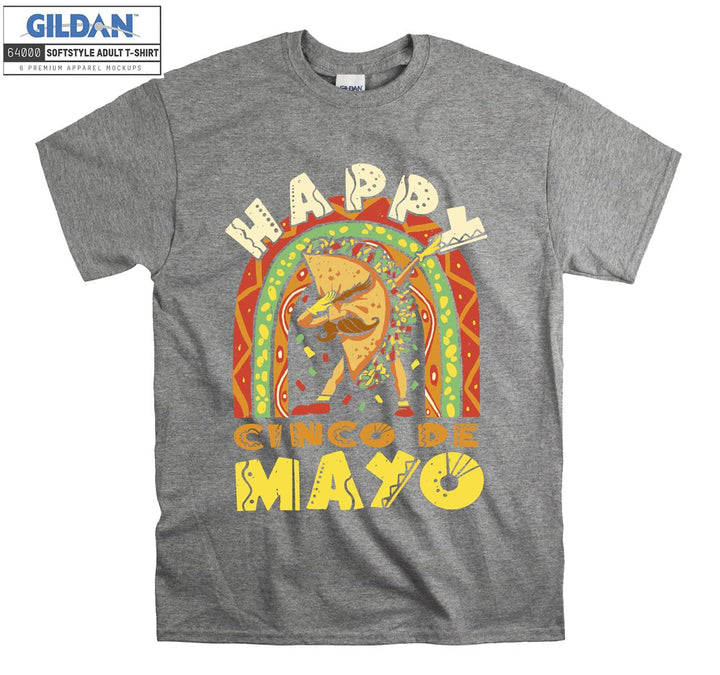 Happy  cinco de mayo funny figure T-shirt