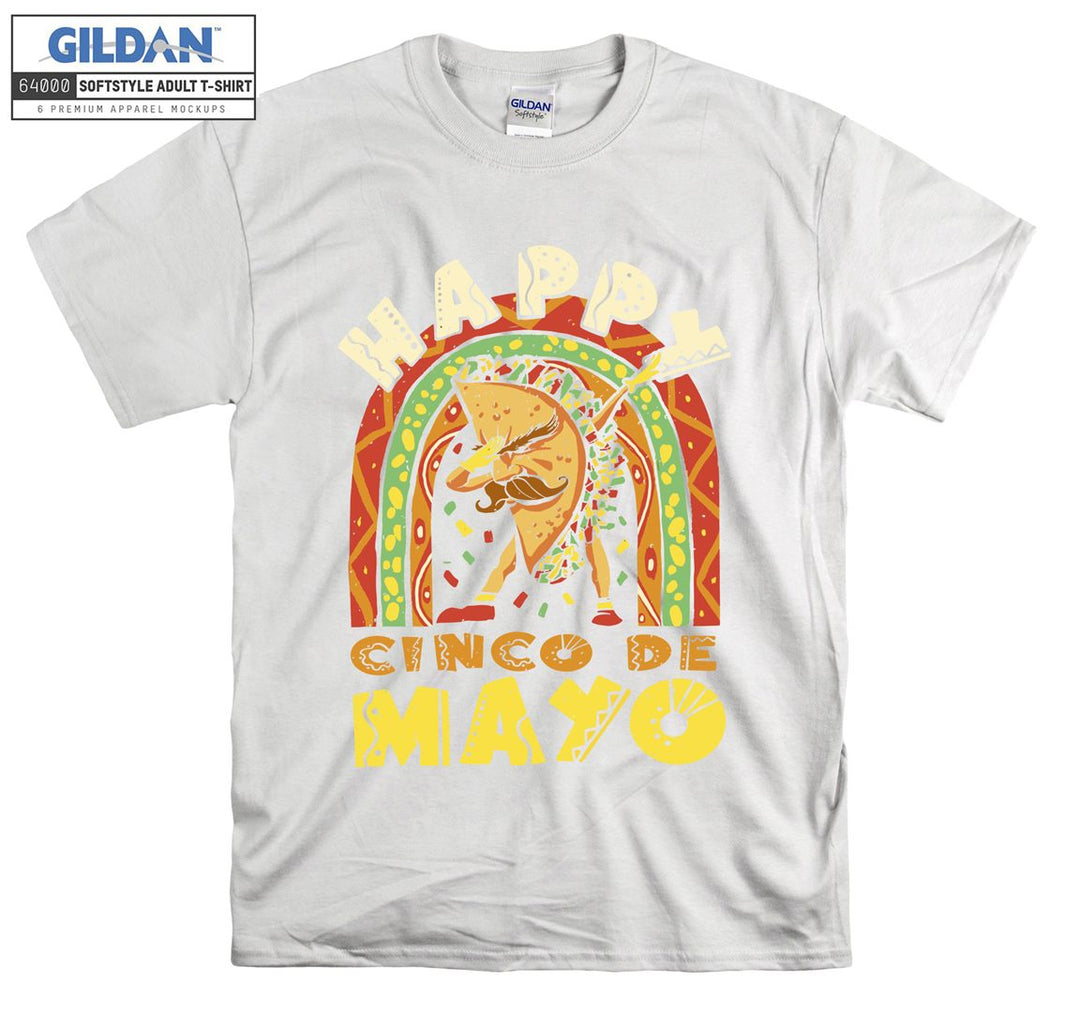 Happy  cinco de mayo funny figure T-shirt