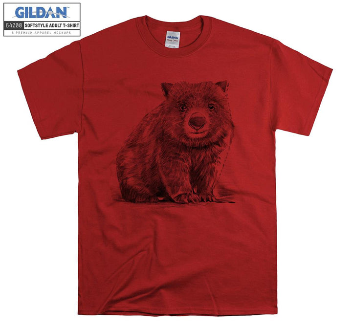 Wombat Sketch T-shirt