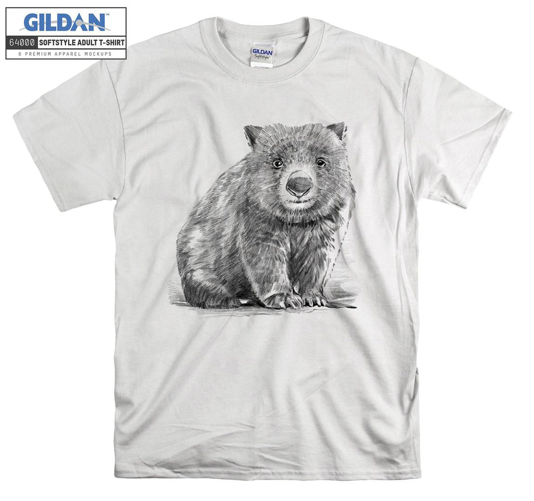 Wombat Sketch T-shirt