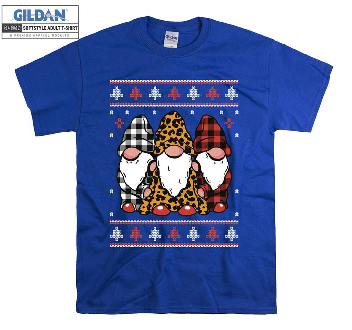 Christmas Cartoon Funny Noel Characters T-shirt