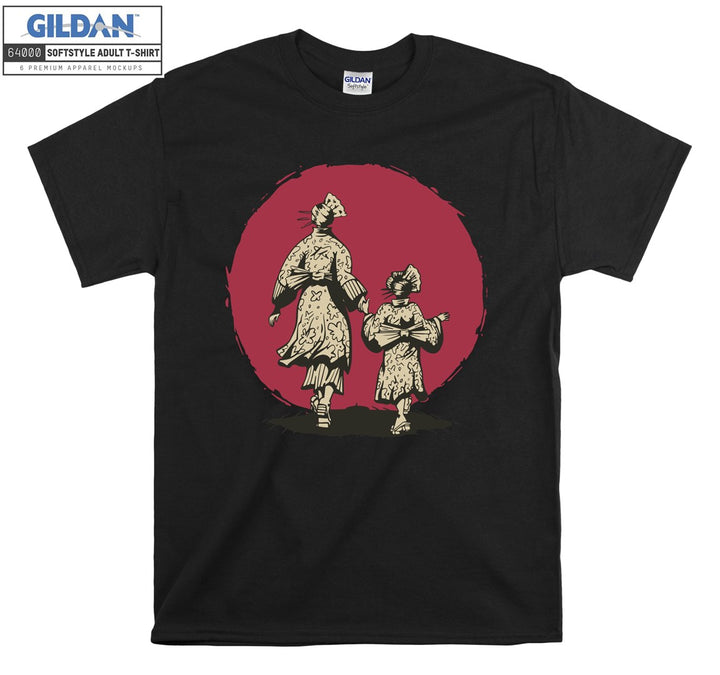 Geisha Figure T-shirt