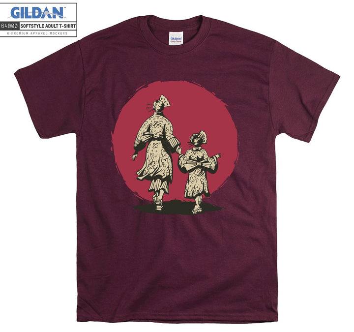 Geisha Figure T-shirt