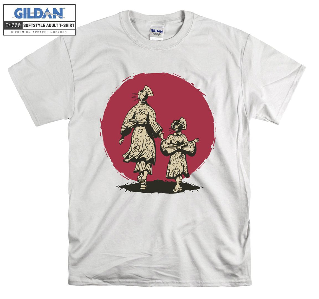 Geisha Figure T-shirt