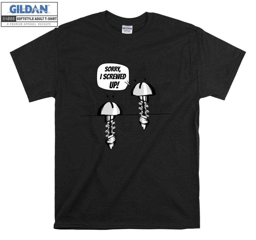 Sorry i screwed up! Funny figure T-shirt