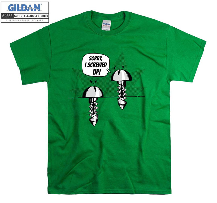 Sorry i screwed up! Funny figure T-shirt