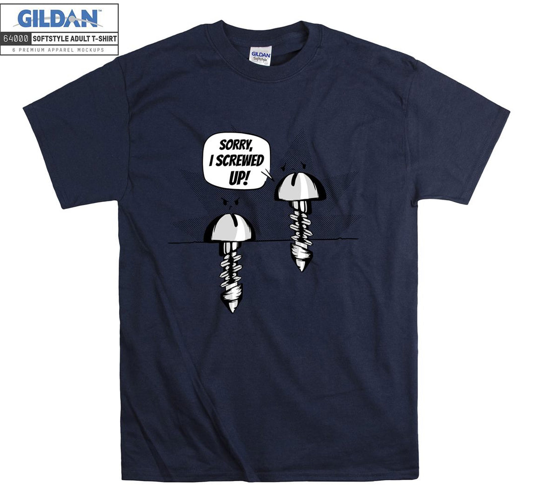 Sorry i screwed up! Funny figure T-shirt