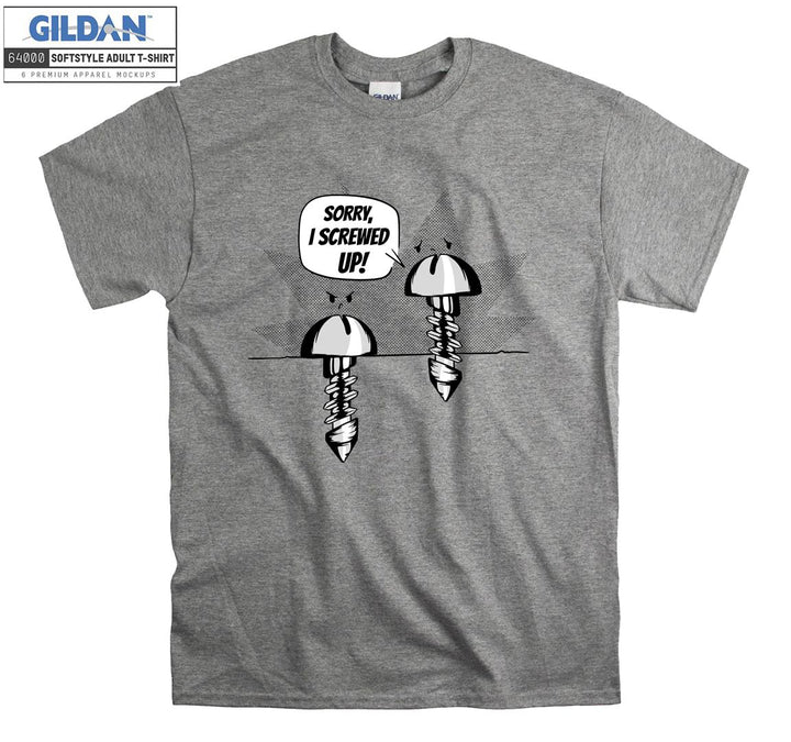 Sorry i screwed up! Funny figure T-shirt